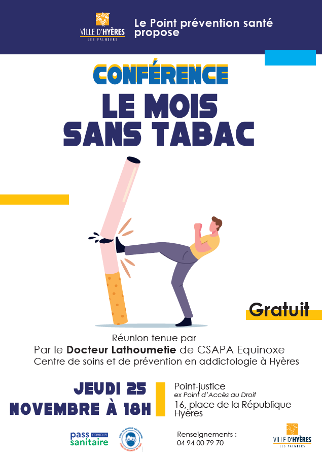 Conférence Mois sans tabac