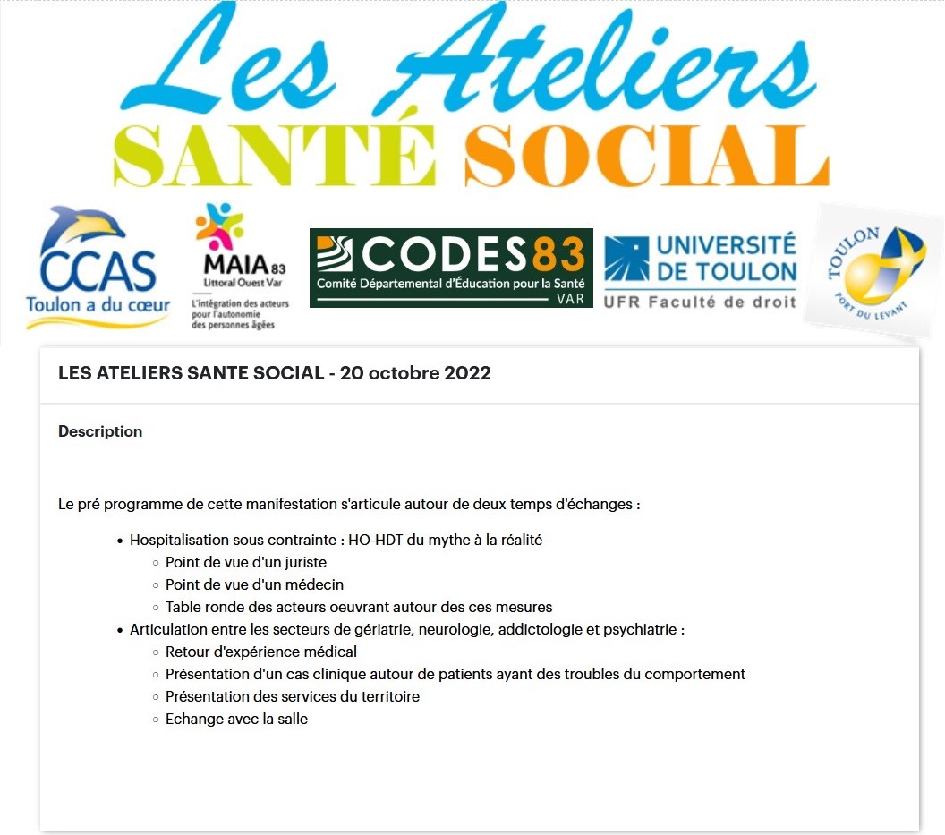 Ateliers Santé Social